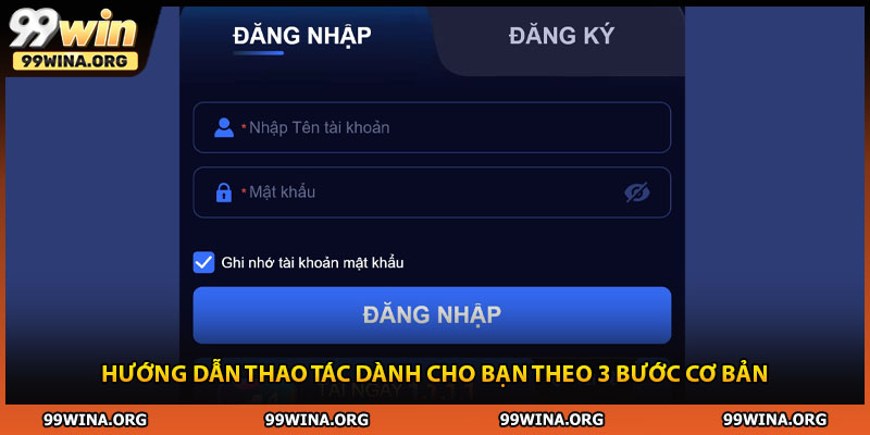 Hướng dẫn thao tác dành cho bạn theo 3 bước cơ bản